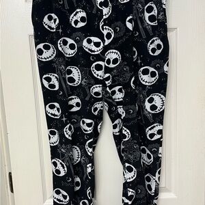 Disney The Nightmare Before Christmas Black & White Pants